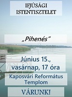 Ifjúsági istentisztelet