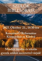 Szülők Bibliaórája